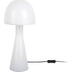 Leitmotiv Bombin E27 Glas Hvid H45 cm Bordlampe