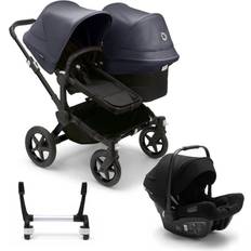 Bugaboo Donkey 5 Duo Travel System Black Black Chassis