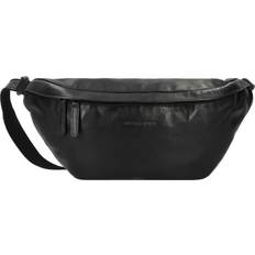 Greenburry Dame Skuldertasker Greenburry Crossbody Boom Bag Leder Colombiana - Schwarz