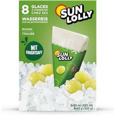 Sun Lolly Wassereis Weintraube 8 Stk Mit Fruchtsaft