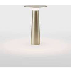 IP44 Lix LED Tischleuchte Akku Gold