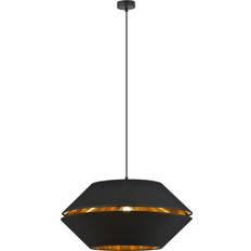 Lamper Emibig Piano 1 Sort Guld Pendellampe Ø42 cm E27 230V Pendel