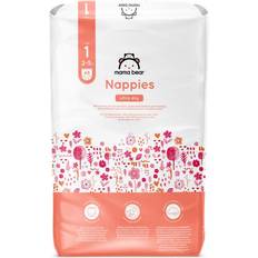 Mama Bear Ultra Dry Nappies Size 1 48 Count