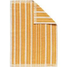 Firkantede Håndklæder Marimekko Raide Hand Towel 50x70 cm Badehåndklæde Orange, Gul (177.8x)