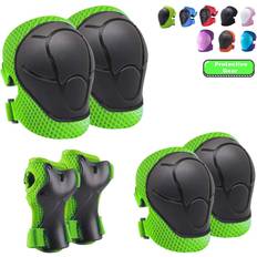 Knee Pads MDSRJONE 6PC Knee Protection Set Green
