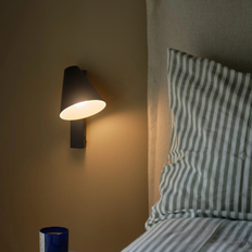 Nordlux Wilmer Væglampe 15.9 cm Sort Vægarmatur