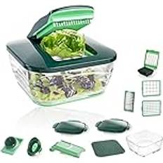 Genius Nicer Dicer Chef 18 Teile Gemüseschneider