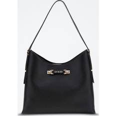 Lefia Large Hobo Skuldertaske Uld - Black