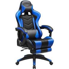 Ergonomisk Gamingstol Med Fotstöd