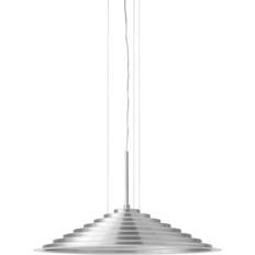 Belysning Audo Copenhagen Chancery Taklampa Ø75 Borstat Aluminium Pendellampa