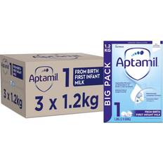 Aptamil 1 First Baby Milk Powder 1.2K Pack of 3