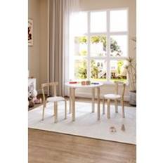 Child Table Kid's Room on sale Living and Home 3Pcs Poplar Toddler Game Dining Table Set