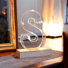 Indoor Lighting Picture Lighting Letter Light Wire Frame S Rose Gold Picture Lighting