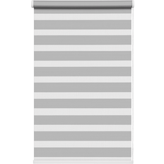 New Edge Blinds White Day Night Zebra Roller Blind 105cm x 165cm