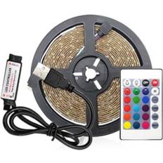 USB RGB Strip Til TV PC Inkl Controller 60 LED LED bånd