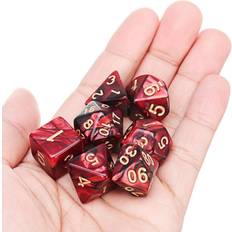 7Pcs Polyhedral Dice Set With Cup