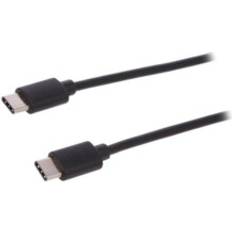 Ansmann Ak-300138-010-S USB 2.0 USB C Male Nickel Plated Cable