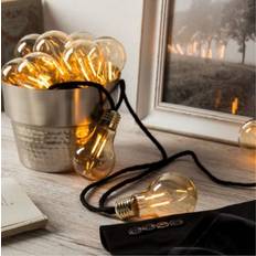 Northlight Deco 10 LED Inomhus 7.5m Svart Ljusslinga