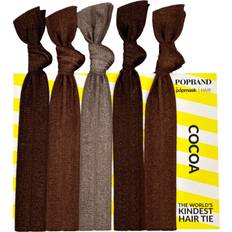 Knot Hair Bands Stretchy 5 Cocoa