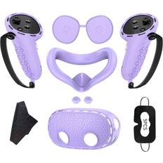 VR-tillbehör MTK Meta Quest 3S Set Med Många Lila