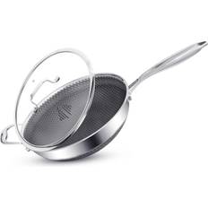 28cm Stainless Steel Wok