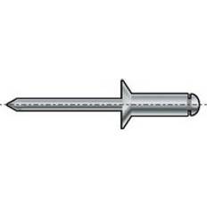 Rivets Qualfast Aluminium Countersunk Head Rivet 3.2x8 mm