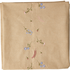 Dacore Flora Broderi Sand 140 x 320 cm Dug Naturfarvet
