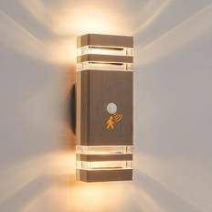 Up Down Outside Lights PIR Outdoor Wall light
