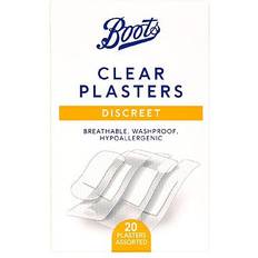Discreet Clear Plasters 20 Pack