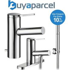 Mira Bath Taps & Shower Mixers Mira Shower Evolve Bath Mixer Tap 2.1816.005 Monobloc Chrome