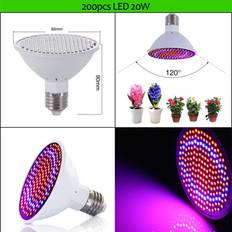 Plantlights Greenzech 20W LED Bulb Grow Light AC85-265V