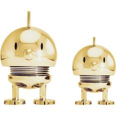 Guld Dekorationsfigurer Hoptimist Soft Bumble Sæt XS S Guldfarvet Dekorationsfigur