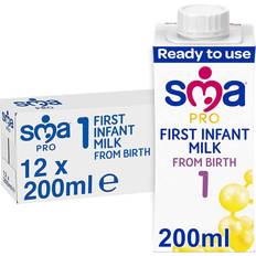 SMA First Infant Baby Milk 200 ml Pack 12