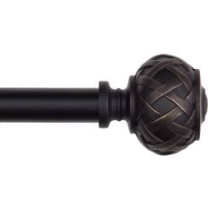 Curtain Pole Extendable for Eyelet 182-365 cm