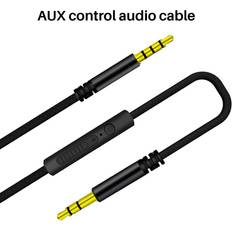 3.5mm Male to Male o Aux Cable with Mic