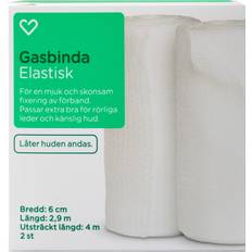Hjärtats Gasbinda Elastisk 6cm x 4m 2 St