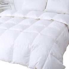 King Size 13.5 Tog 50% White Goose Feather Down Duvet