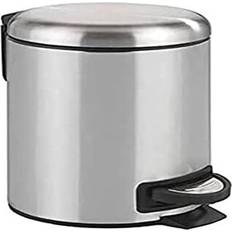 Wenko Pedal Bins Wenko Leman Cosmetic Pedal Bin Stainless Steel Matt 3 L