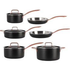 Set Pepper Kokkärlset 6 Delar Svart Set