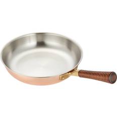 Gold Frying Pans SHINKO Metal Magokoro Frying Pan MD-0112 265 x 60 mm