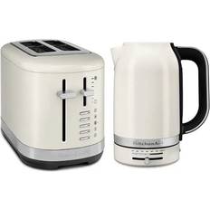 KitchenAid Breakfast Porcelain 1.7L Kettle and 2 Slice Toaster Set