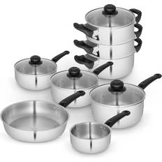 Swan Cookware Swan Townhouse 8 Piece Stainless Steel Cookware Set