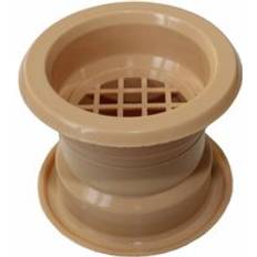 Extractor Fans Airroxy Mini Circle Collar Air Vent Grille Door Covers 4pcs