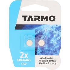 Tarmo Alkaliska AG3 Batterier LR41 2-Pack