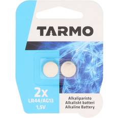 Tarmo Alkaliska AG13 Batterier LR44 2-Pack
