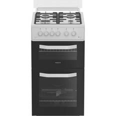 Hotpoint HTG5GCWL 50cm Gas Twin Cooker White