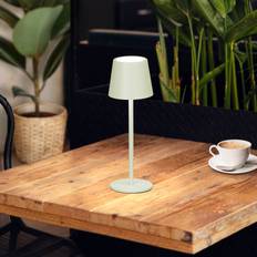 LED Akku Tischleuchte Roxi Metall IP54