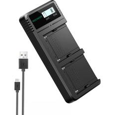 MTK Dubbelkanalig Batteriladdare Sony NP-F970 NP-F750 NP-F550