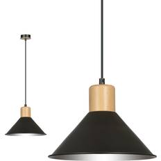 Emibig Pendler Emibig Rowen 1 Sort Pendellampe E27 230V Pendel 635cm