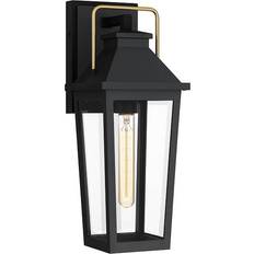 Belysning QUOIZEL Buckley Coastal Medium Matt Black Brass Wall light